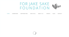 Desktop Screenshot of forjakesake.org